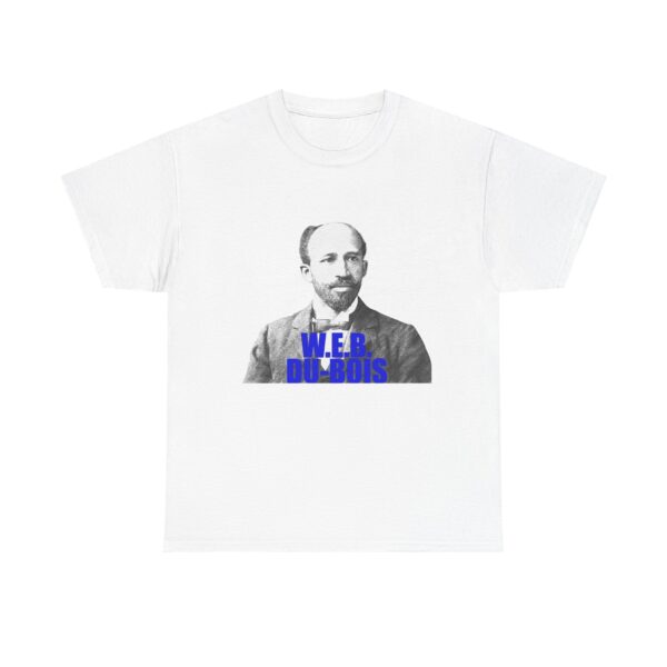 W.E.B. Du Bois Unisex Heavy Cotton Tee - Inspirational Graphic T-Shirt for Social Justice Advocates