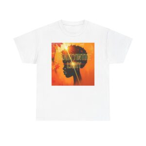 Beauty In The Light Unisex Heavy Cotton Tee - Inspirational Fall Vibes Shirt