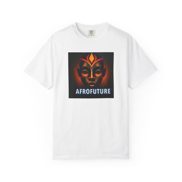 Afrofuture Unisex Garment-Dyed T-Shirt - Bold Graphic Tee for Empowerment and Culture