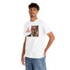 Inspiring Unisex Heavy Cotton Tee with Malcolm X Design - Image 6