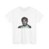 Unisex Heavy Cotton Tee - Lumumba Graphic Tee for History Lovers - Image 3