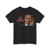 Inspiring Unisex Heavy Cotton Tee with Malcolm X Design - Image 9