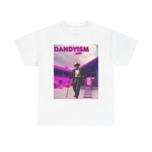 Dandyism Unisex Heavy Cotton Tee - Stylish Statement Shirt for Fashion Enthusiasts