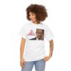 Inspiring Unisex Heavy Cotton Tee with Malcolm X Design - Image 5