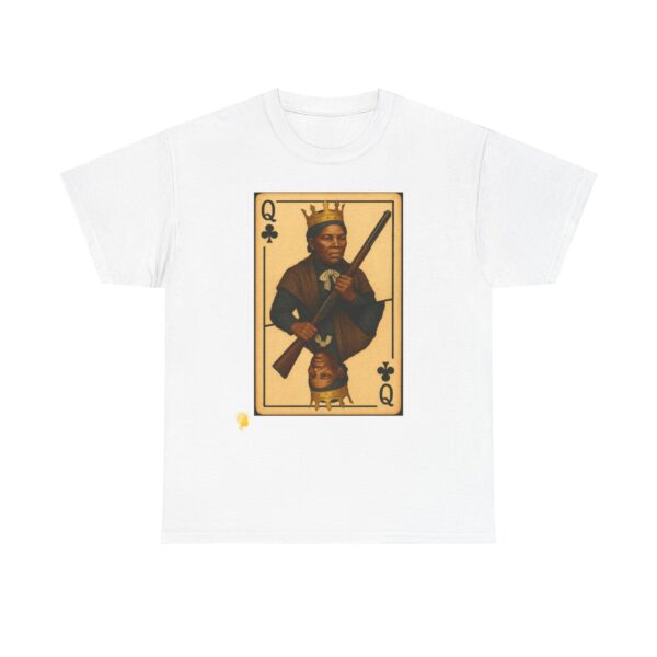 King Queen Graphic Tee, Unisex Heavy Cotton Shirt, Vintage Playing Card Design, Casual Streetwear, Gift for Gamers, Unique T-Shirt