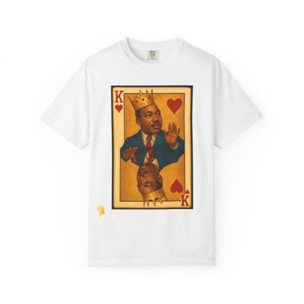 King of Hearts Tee, Bold Graphic T-Shirt, Casual Streetwear, Unique Gift, Unisex Fashion, Perfect for Music Lovers