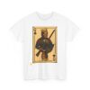 King Queen Graphic Tee, Unisex Heavy Cotton Shirt, Vintage Playing Card Design, Casual Streetwear, Gift for Gamers, Unique T-Shirt - Image 3